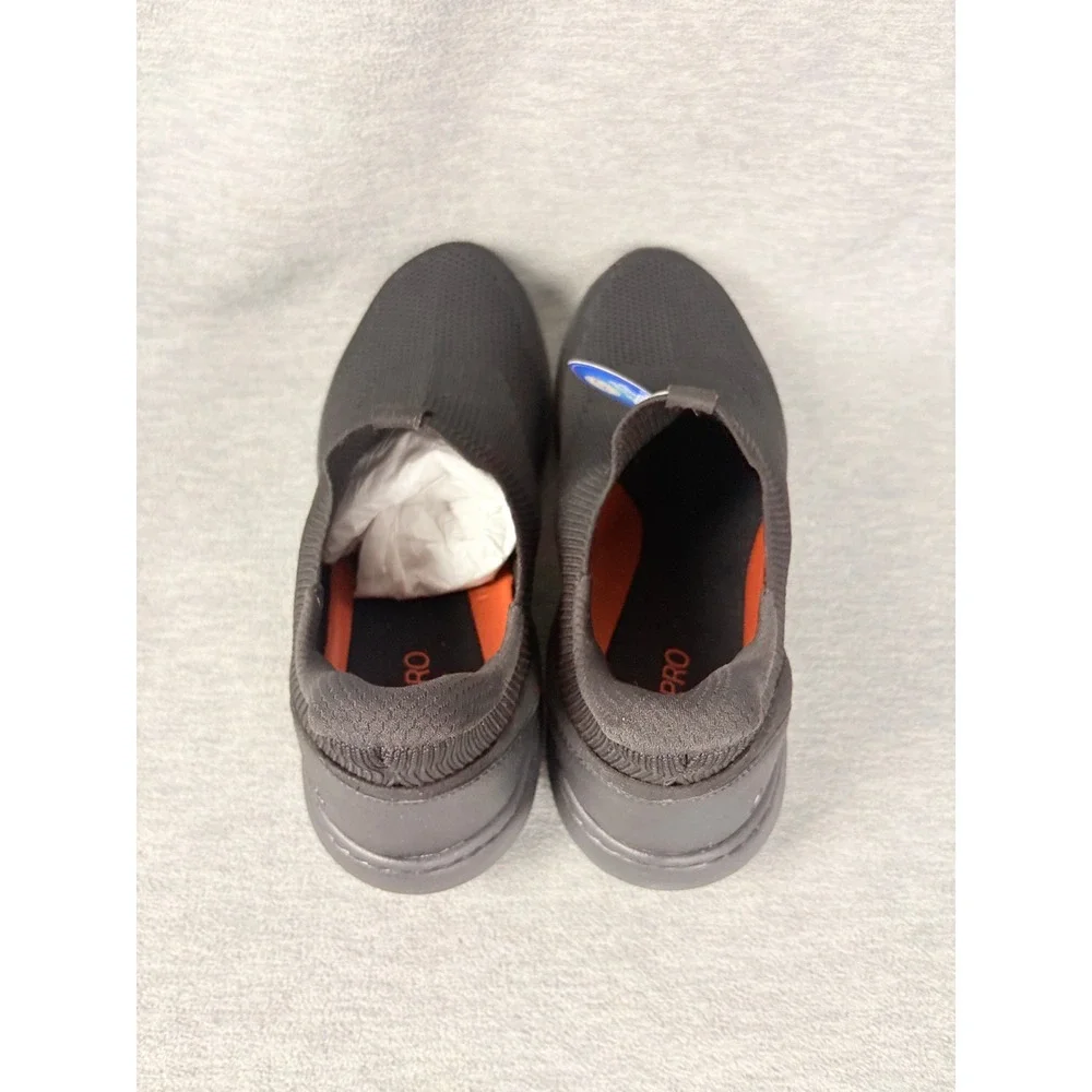 Clarks ClarksPro Free Step In Sneakers Mens 14 M Black Knit Slip On Comfort
